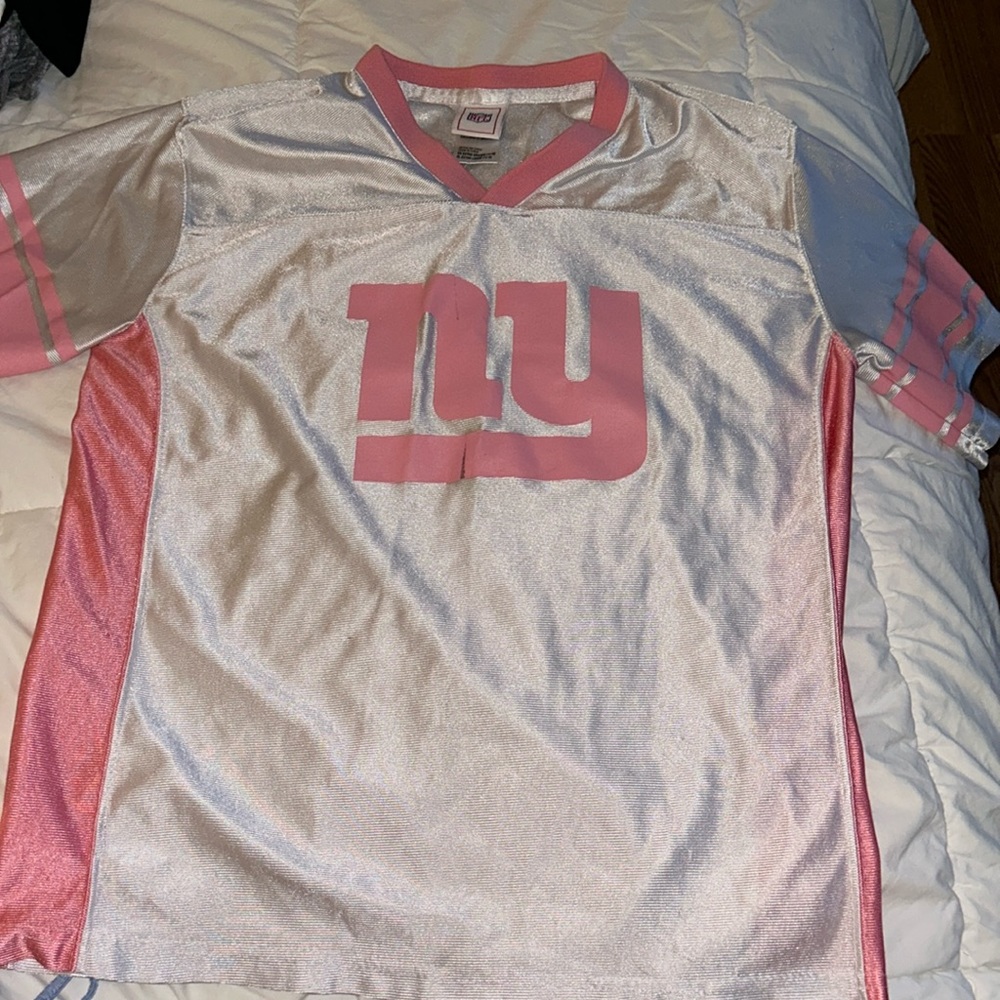 New York Giants pink female jersey NFL Shop extra large